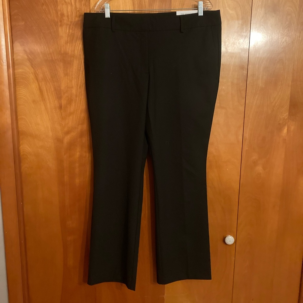 NWT Ann Taylor size 16 Signature black dress pants